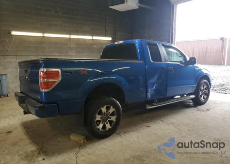 2013 Ford F150 Super Cab из США, поврежденный, VIN 1FTFX1EF3DFD32073